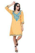 Load image into Gallery viewer, Rayon Embroideried Kurti