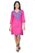 Load image into Gallery viewer, Rayon Embroideried Kurti