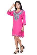 Load image into Gallery viewer, Rayon Embroideried Kurti