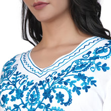 Load image into Gallery viewer, Rayon Embroideried Kurti