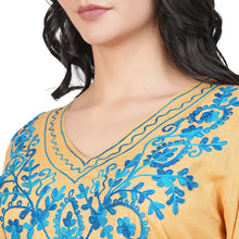 Load image into Gallery viewer, Rayon Embroideried Kurti