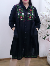 Load image into Gallery viewer, Cotton Shirt Emroidery Full Sleeves