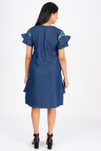 Load image into Gallery viewer, Denim long kurti half sleeve V neck New 8