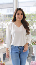 Load image into Gallery viewer, Imported Korean Top V-Neck Full Sleeves