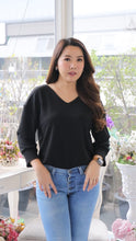 Load image into Gallery viewer, Imported Korean Top V-Neck Full Sleeves