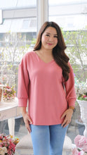 Load image into Gallery viewer, Imported Korean Top V-Neck Full Sleeves