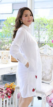 Load image into Gallery viewer, Trendy Fashionable Embroidered Dress – White