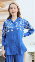 Load image into Gallery viewer, Rayon Top Full Sleeves T-01-Blue