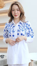 Load image into Gallery viewer, Rayon Top Full Sleeves T-01-White