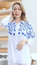 Load image into Gallery viewer, Rayon Top Full Sleeves T-01-White