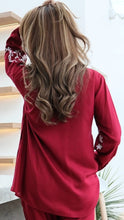 Load image into Gallery viewer, Rayon Top Full Sleeves T-01-Maroon