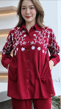 Load image into Gallery viewer, Rayon Top Full Sleeves T-01-Maroon