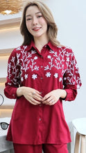 Load image into Gallery viewer, Rayon Top Full Sleeves T-01-Maroon