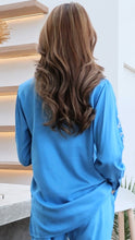 Load image into Gallery viewer, Rayon Top Full Sleeves T-01-Light Blue