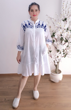 Load image into Gallery viewer, Cotton Shirt Emroidery Full Sleeves