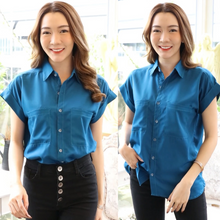 Load image into Gallery viewer, Zara solid color shirt