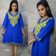 Load image into Gallery viewer, Rayon Embroideried Kurti