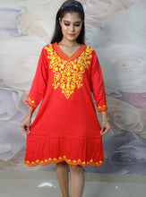 Load image into Gallery viewer, Rayon Embroideried Kurti