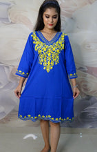Load image into Gallery viewer, Rayon Embroideried Kurti