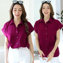 Load image into Gallery viewer, Zara solid color shirt