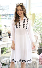 Load image into Gallery viewer, Trendy Fashionable Women Dresses With Side Pockets - White