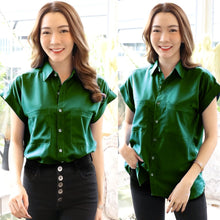 Load image into Gallery viewer, Zara solid color shirt