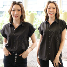 Load image into Gallery viewer, Zara solid color shirt