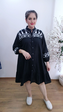 Load image into Gallery viewer, Cotton Shirt Emroidery Full Sleeves
