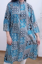 Load image into Gallery viewer, Cotton Chick Print Long Shirt Dress 6
