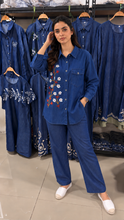 Load image into Gallery viewer, Denim Cordset for Women | Shirt &amp; Pants Set M–7XL 16
