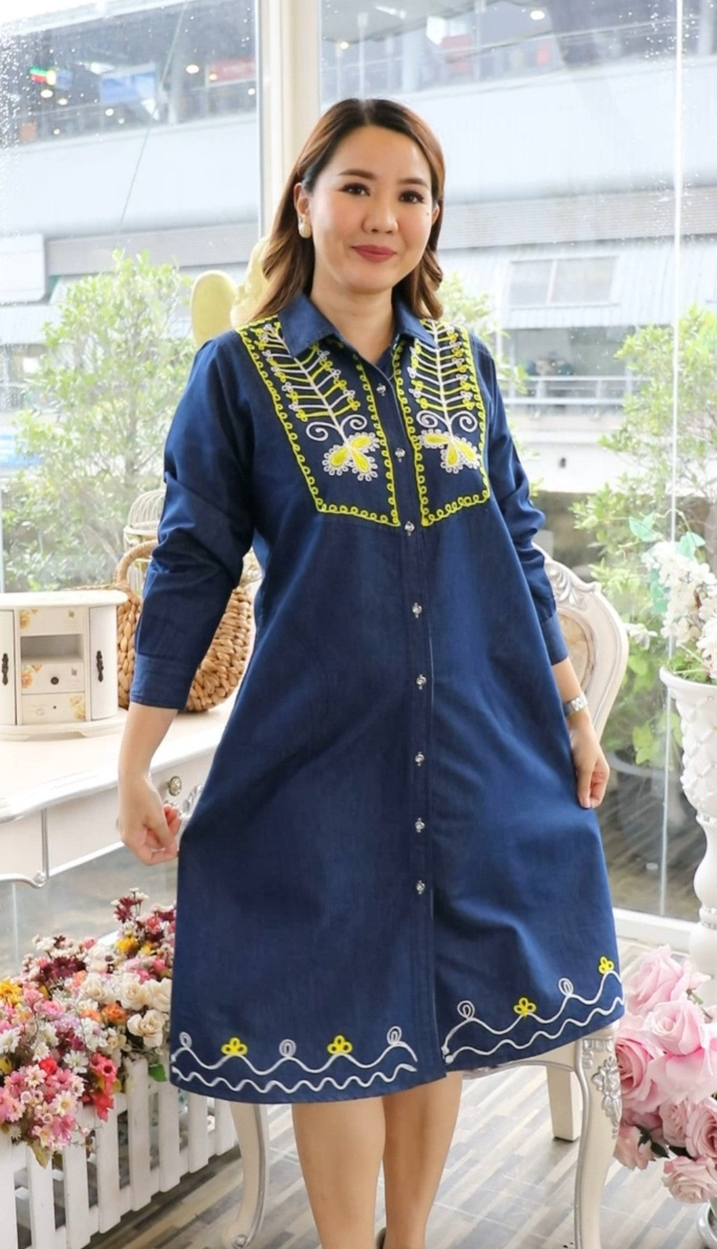 Denim dress hot sale fabric