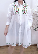 Load image into Gallery viewer, Cotton Shirt Emroidery Full Sleeves
