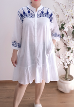 Load image into Gallery viewer, Cotton Shirt Emroidery Full Sleeves
