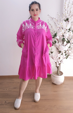 Load image into Gallery viewer, Cotton Shirt Emroidery Full Sleeves
